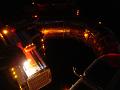 Big Rig Jig - night time looking up